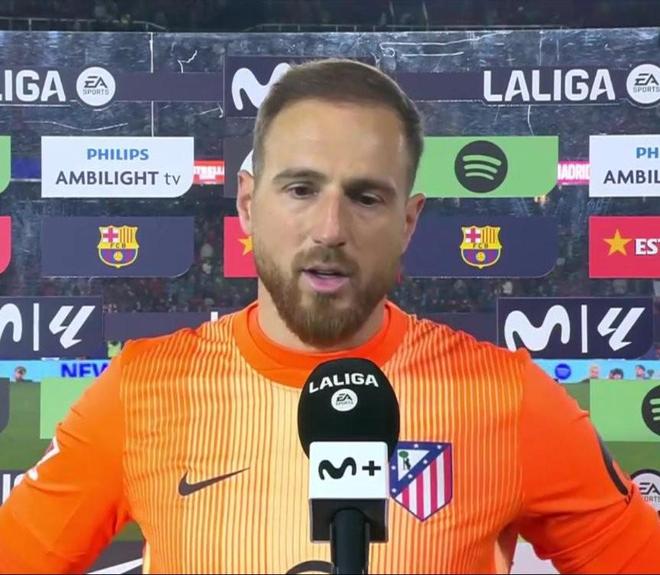 马德里竞技门将奥布拉克进步明显表现稳定